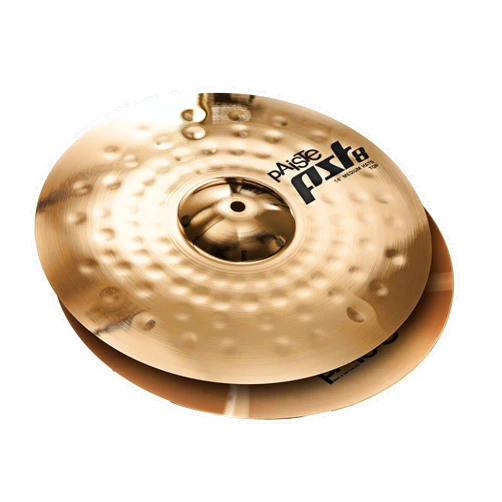Paiste 14 inch PST 8 Reflector Medium Hi-hat Cymbals