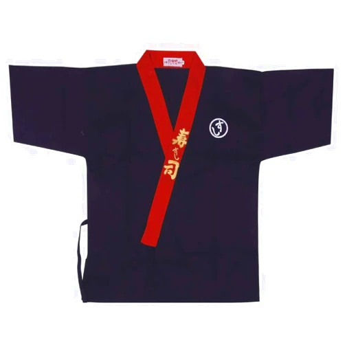 Elibelle Japanese Sushi chef coat uniforms kimono for unisex White Certain Victory Headband