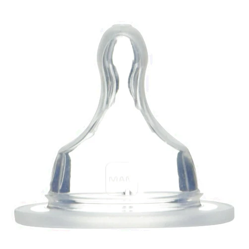 MAM Slow Flow Nipples, Level 1, 0+ Months, 2-Count