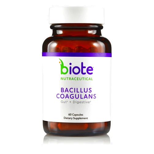 bioTE Nutraceuticals - Bacillus COAGULANS - Gut + Digestive (60 Capsules)