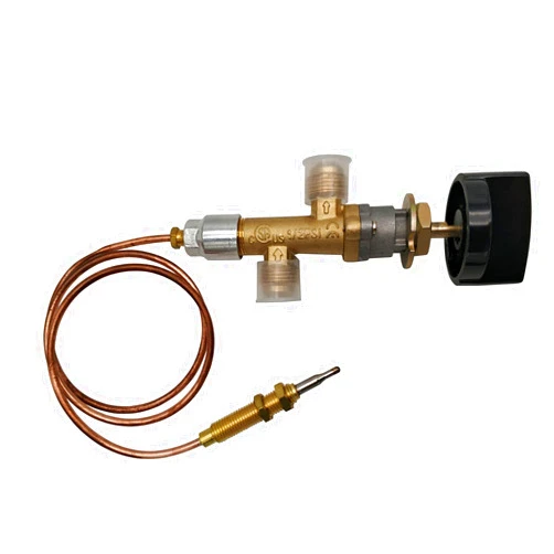 MENSI Low Pressure LPG Propane Gas Fireplace Fire Pit Flame Failure Safety Control Valve Kit with 𝟑/𝟖