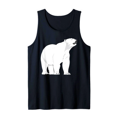 Eisbär Arktis Shirts Mens Polar Bear Arctic Tank Top