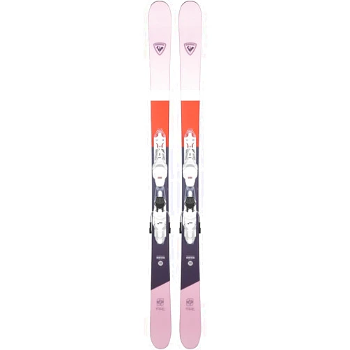 Rossignol Women's Trixie Skis w/Xpress 10 GW B83 White Sparkle Bindings 2024 148