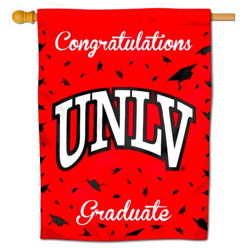 College Flags & Banners Co. UNLV Graduation Gift Banner Flag