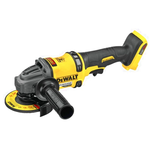 DEWALT FLEXVOLT 60V MAX* Angle Grinder with Kickback Brake, 4-1/2-Inch to 6-Inch, Tool Only (DCG418B)