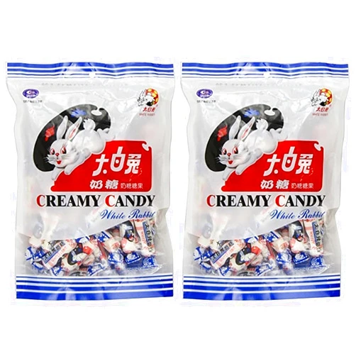 SPICEBRO White Rabbit Creamy Candy 6.3 Oz (180 Gram) 2 Pack