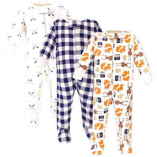 Hudson Baby Baby Cotton Sleep and Play