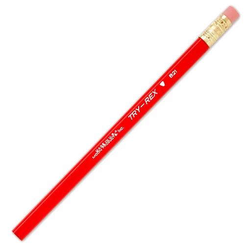 Try Rex J.R. Moon Pencil JRMB21T Try Rex Pencil with Eraser, 0.94