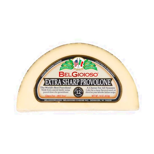 BelGioioso Extra Sharp Provolone Wedge, 16 oz.