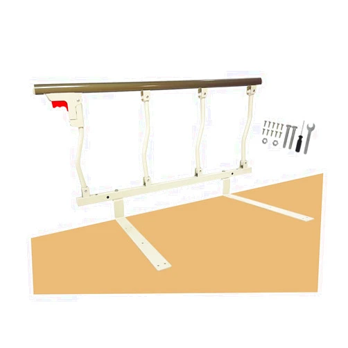 ZNALDP Folding Bed Rail, Safety Bedside Rails for Elderly Adults, Bed Railing for Seniors, Under Mattress Bed Assist Hand Rail, Fall Prevention Stand Helper, Medical Home Care Equipment