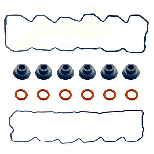 Vrytos Upper Valve Cover & Lower Rocker Box Gaskets Kit Compatible with Dodge Ram 2003 2004 2005 2500 3500&2008 5.9L 2500 3500 Cummins ISB QSB