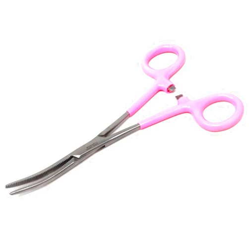 A2Z SCILAB Heavy Duty Comfort Colored Grip Handle Locking Hemostat Forceps 6.25