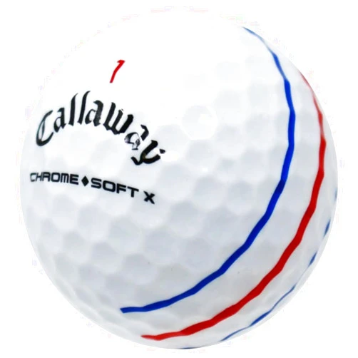 LostGolfBalls - Recycled & Used Chrome Soft X Triple Track Golf Balls for Callaway Golf Balls, Near Mint Condition, AAAA Quality for Callaway Golf Balls,Triple Track X, White