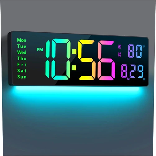 Abovsare Digital Wall Clock Large Display 16