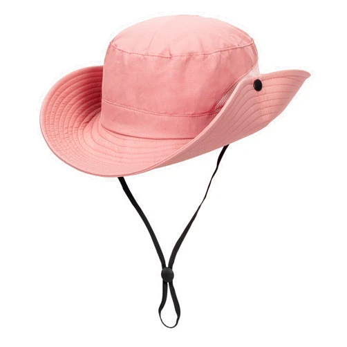 Vikodah Womens Summer Quick-Dry-Sun-Hat Outdoor - Mesh Wide Brim UV-Protection Beach Fishing Hat with Ponytail Hole Foldable