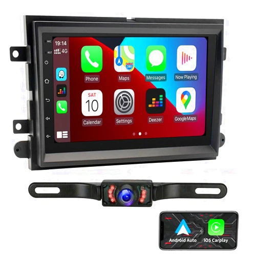 Slakerbe 4+64G Car Stereo Fit for Ford for F150 2004~2008,F250/F350 2006~2014,E250/E350 2009~2014,7