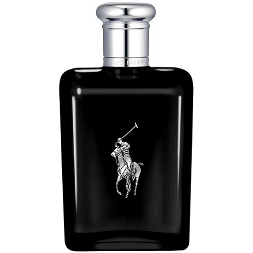 RALPH LAUREN FRAGRANCES Ralph Lauren - Polo Black - Eau de Toilette - Men's Cologne - Woody & Fresh - With Patchouli, Sandalwood, and Mandarin - Medium Intensity