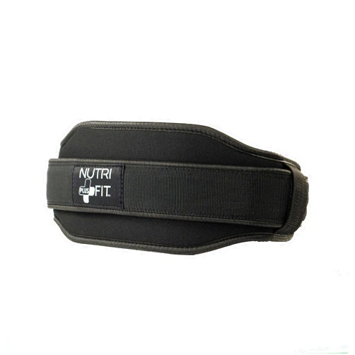 NUTRI PLUS FIT Nutri Fit Plus Premium Weight Lifting Belt for Fitness, Weight Lifting and Olympic Lifting - Support for Men and Women - Deadlift Professional Training Belt