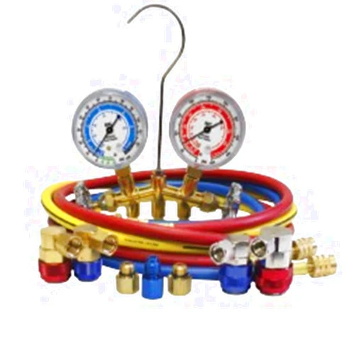 MASTERCOOL - 134A / 1234Yf Dual Brass Gauge Set (66661-AYF)