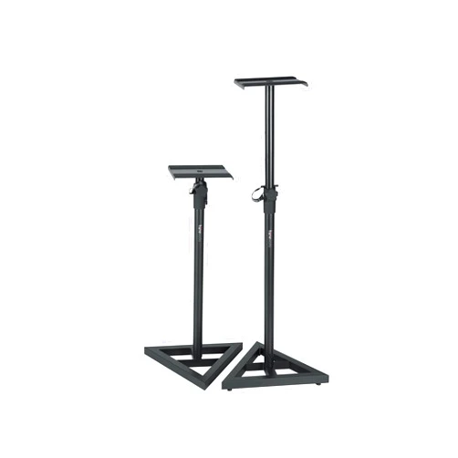 Gator Frameworks Studio Monitor Stands with Adjustable Height and Locking Saftey Pin; Pair (GFW-SPK-SM50)