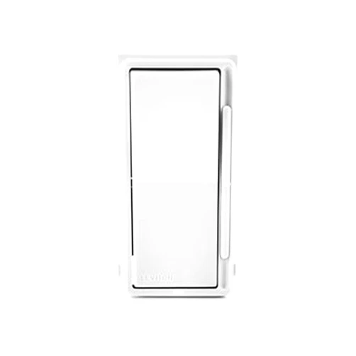 Leviton Decora Slide Dimmer Switch Faceplate with Locator Light, DSKIT-W, White