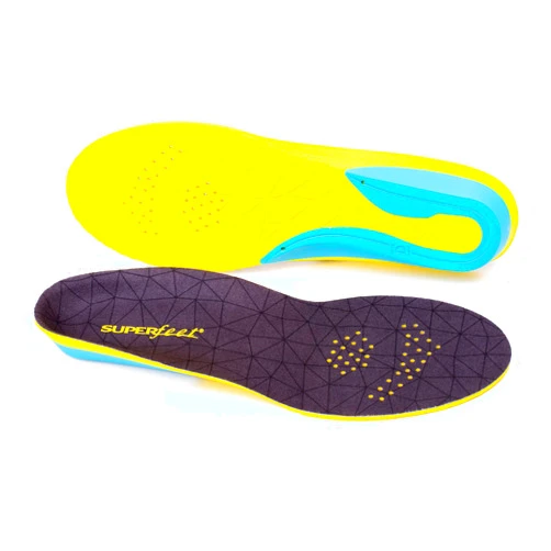 Superfeet FLEX - Comfort Foam Insoles for Workout Shoes 7.5-9 Men / 8.5-10 Women Bolt