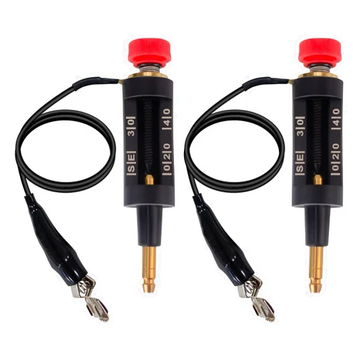Ecocstm 2 PCS Spark Plug Tester, Adjustable Ignition System Coil Tester, Coil Tester, Spark Tester Tool, Spark Checker, Autos Diagnostic Test Tool for Automobiles, Small Engines, Lawnmowers