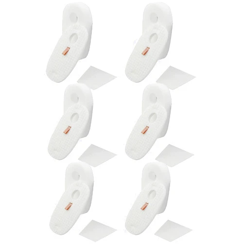 Dttery 6 Pack Filters Replacement for Shark Rocket DeluxePro TruePet Vacuum HV319Q, HV320, HV321, HV322, HV324Q, HV325, UV330, UV422 Part 1080FTV320 1084FTV320