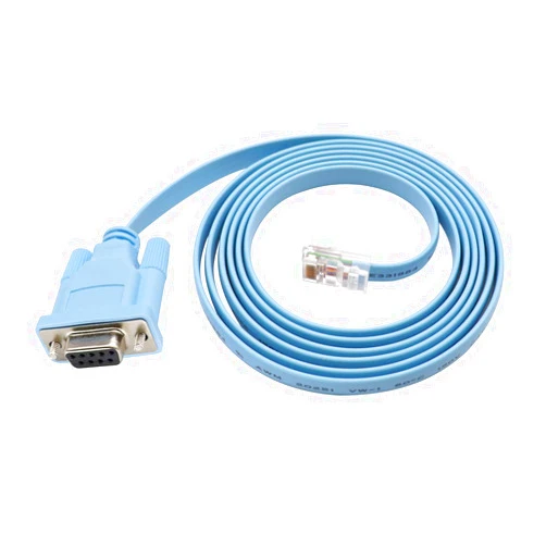 QiCheng&LYS Cisco Console Cable 9-pin DB9 Female Serial RS232 Port to RJ45 Male Cat5 Ethernet LAN Rollover Console Cable Switch Cable Cisco(DB9P to RJ45 1.8M)