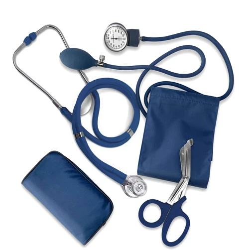 ASA TECHMED Nurse EMT Starter Pack Stethoscope, Blood Pressure Monitor and Trauma 7.5