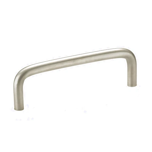 Richelieu Hardware BP221170 Livingston Collection 4-inch (102 mm) Center-to-Center Stainless Steel Functional Cabinet and Drawer Pull Handle for Kitchen, Bathroom, and Furniture