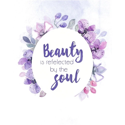 Posterazzi Collection BeautySoul Poster Print by Alicia Vidal (10 x 8)
