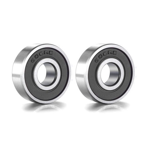 Donepart 608-2RS Bearings 2 Pack, 8x22x7mm Double Rubber Sealed Pre-Lubricated Ball Bearings C3 ABEC3, for 3D Printer, Electric Motor, Fidget Spinner, Inline Skates