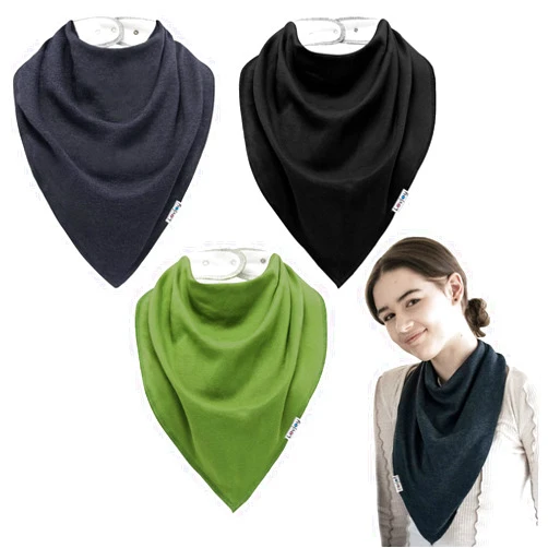 Lovjoy Extra Large Bandana bibs For Adults/Special Needs Bibs to fit Kids, Teens & Adults