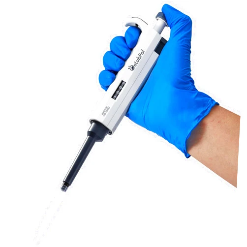 ELabPal 100-1000μl Adjustable Volume Pipette, Lab Single Channel Micropipette, 1000μl/1ml High Precision Pipettor, Autoclavable