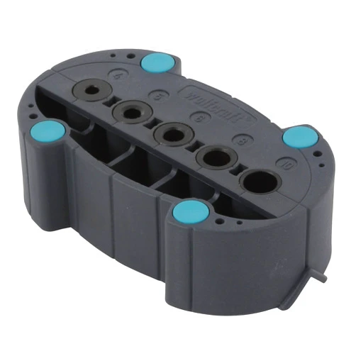 Wolfcraft 4685000 Accumobil Mobile Drilling Aid, The Simple and Precise Drilling aid for Exact Drilling of Vertical Holes, Grey