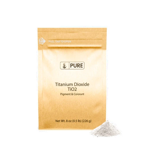 Pure Original Ingredients Titanium Dioxide (8 oz) Naturally Occurring, Pigment & Colorant