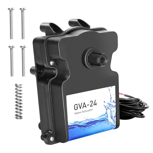 LIU CHRUI Pool Valve Actuator, 24V with 15-Foot Cable - Compatible with Hayward GVA-24, Replacement for 2-Port & 3-Port Check Valves – Works with Pool & Spa Automation Systems