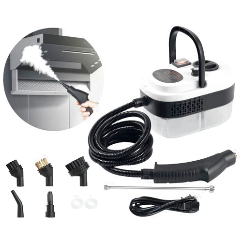 Foandbevi 7 in 1 Steam Cleaner 2500W High Pressure Steamer for Cleaning, Car Steamer Handheld Steam Cleaner for Home Use, Hardwood Floor Steam Cleaner for Upholstery, Kitchen, Bathroom, Grout and Tile