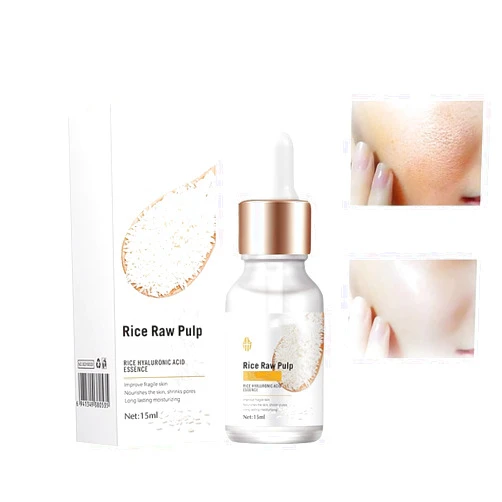 PROYMO White Rice Serum for Face,Exfoliante De Arroz Para La Cara,Crema De Arroz para La Piel De Cara Y Cerrar Los Poros Quitar Manchas