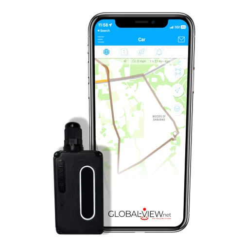 Global-View.Net GPS Tracker for Vehicles & Fleets- Hardwired GPS Tracker for Cars, Trucks, Motorcycles, and Equipment, GPS Locator Anti-Theft Device Global-View