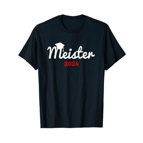 Meisterprüfung Meisterbrief Meister Schule 2024 2024 Master Graduation Passed Gift Meitertitel T-Shirt