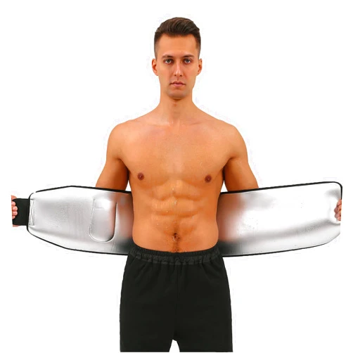 SDKSEOM Sweat Waist Trimmer Trainer Belt for Women & Men Workout Stomach Wrap Body Shaper for Enhanced Sweating Plus Size