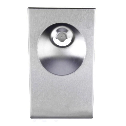 SWOOMEY Magnetic Stainless Steel Bottle Opener for Refrigerator - Fridge Mount Beer Bottle Opener with Cap Catcher - Magnetic Beer Opener for Kitchen, Bar, and Parties