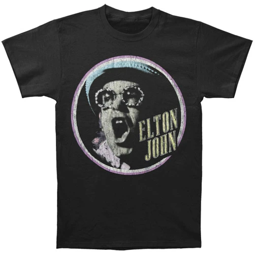Bravado Elton John: Homage Shirt - Black - New! (Medium)