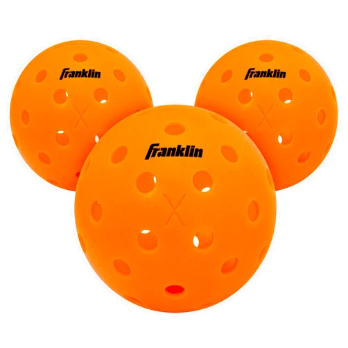 Franklin Sports Outdoor Pickleballs - X-40 Pickleball Balls - USA Pickleball (USAPA) Approved - Official US Open Ball