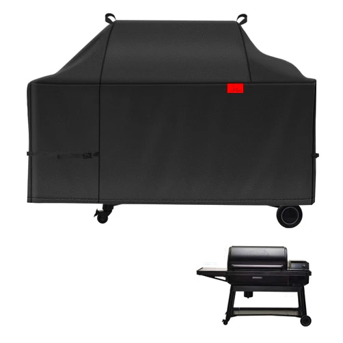 Cover Geny Grill Cover Fits Traeger Ironwood XL Pellet Smoker Grill (TFB93RLG),Outdoor Full-Length Heavy Duty Waterproof 600D BBQ Cover, Compared to Traeger BAC647