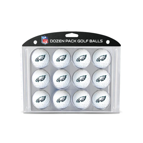 Team Golf NFL Dozen Regulation Size Golf Balls, 12 Pack, Full Color Durable Team Imprint