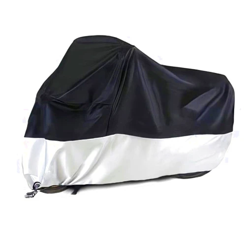 YOTOM Motorcycle Covers, Outdoor Waterproof Motorbike Covers with Lock-Holes & Storage Bag, Fits up to 96.5