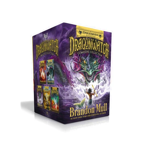 Brandon Mull Dragonwatch Complete Collection (Boxed Set): (Fablehaven Adventures) Dragonwatch; Wrath of the Dragon King; Master of the Phantom Isle; Champion of the Titan Games; Return of the Dragon Slayers